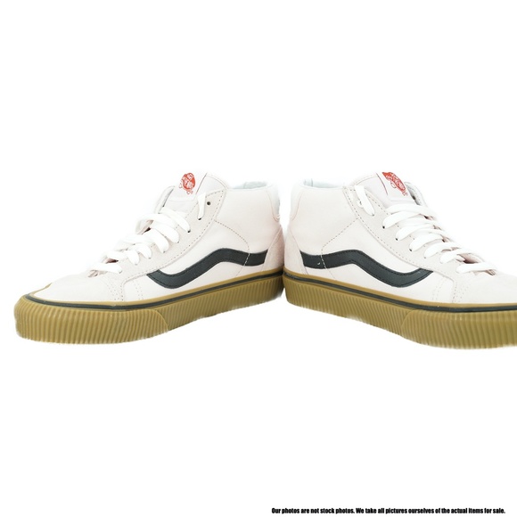 Vans White and Black Sneakers - Picture 3 of 6